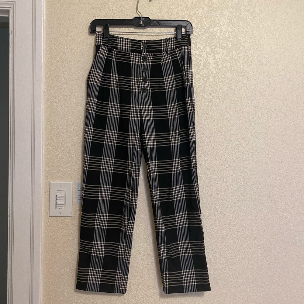 PLAID // high waisted pants ▪️